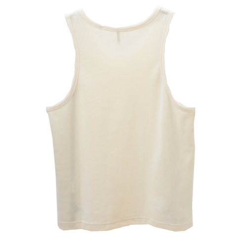 Sunflower Mesh Tank Top Off White 2028 Degli Uberti